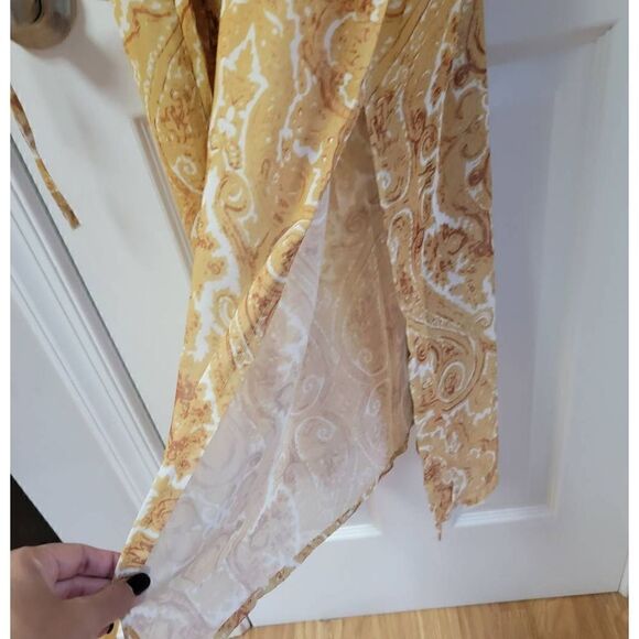 To My Love Paisley Cut Out Dress L - Picture 9 of 11